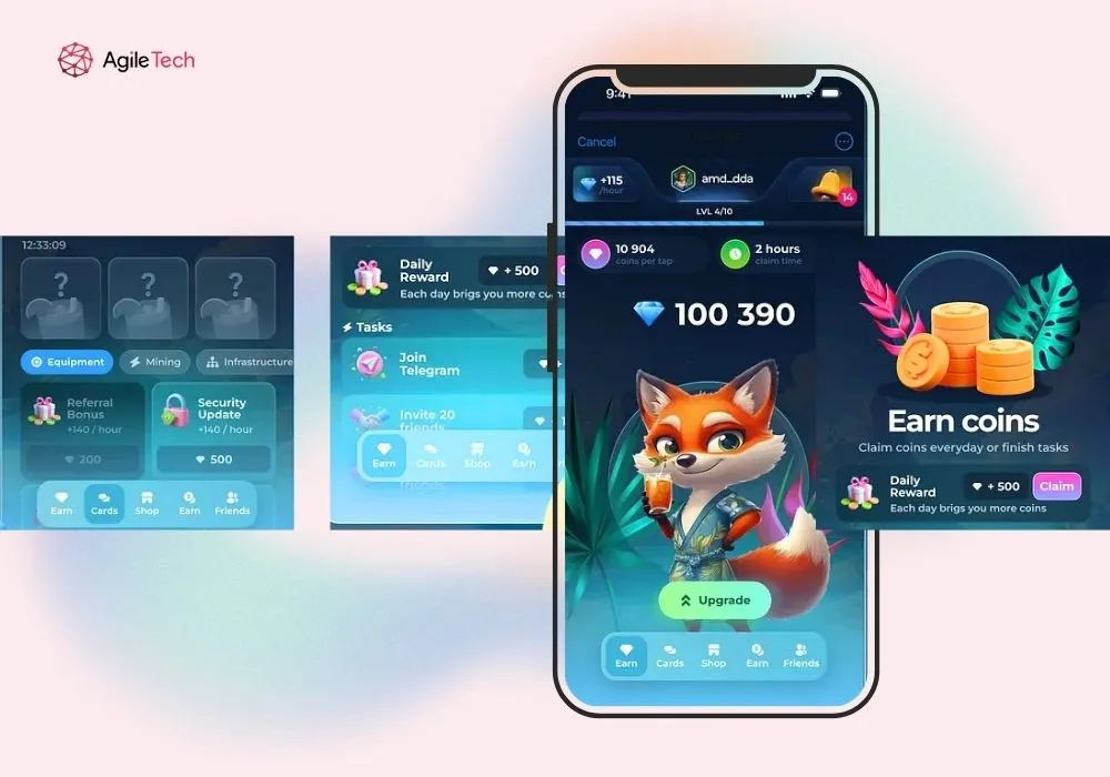 Blockchain Game on Telegram