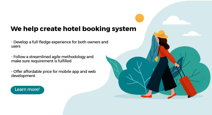 agiletech services, create hotel booking system