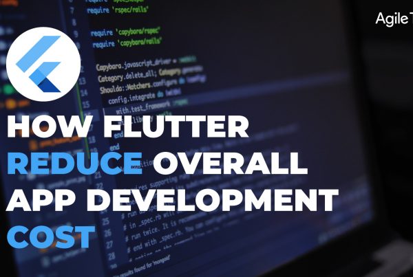flutter app development, cross platform mobile app development framework, flutter reduce overall app development cost, agiletech