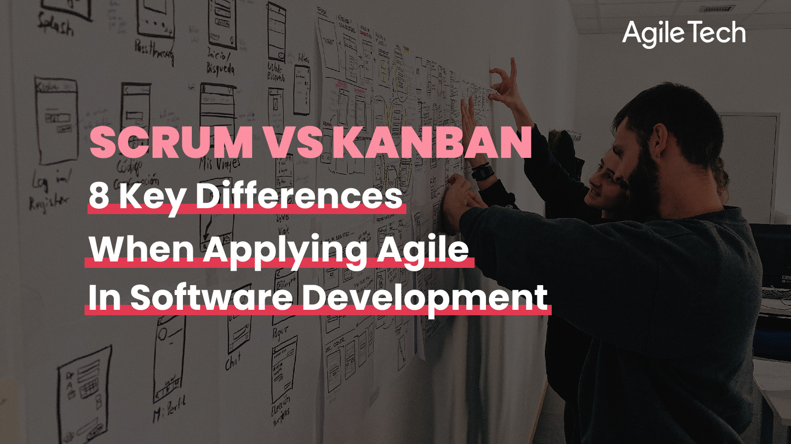 scrum vs kanban, the difference between agile scrum and kanban, scrum vs kanban which is better, agile sdlc