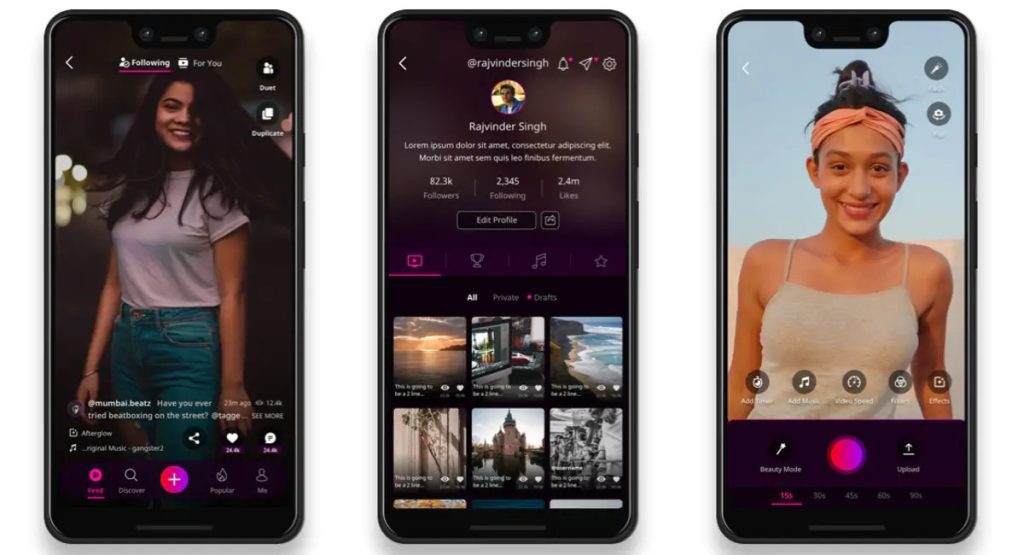 zee5 hipi, tiktok alternatives, short-form video sharing