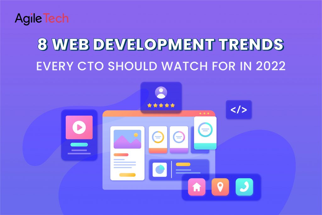 8 Web development trends every CTO should watch for in 2022