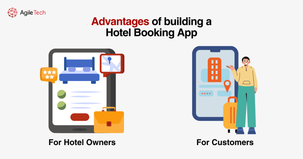 advantages of building a hotel booking app