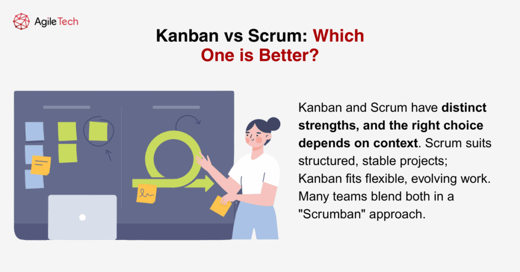 kanban vs scrrum which one is better 