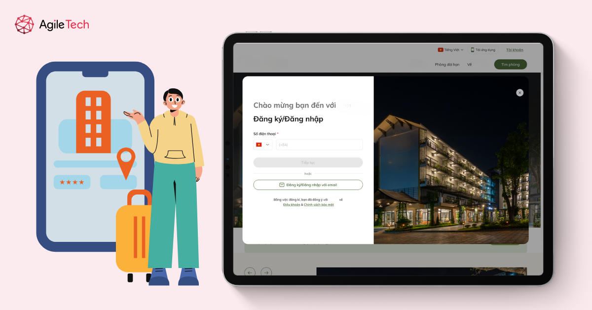 Hotel Booking Site AgileTech
