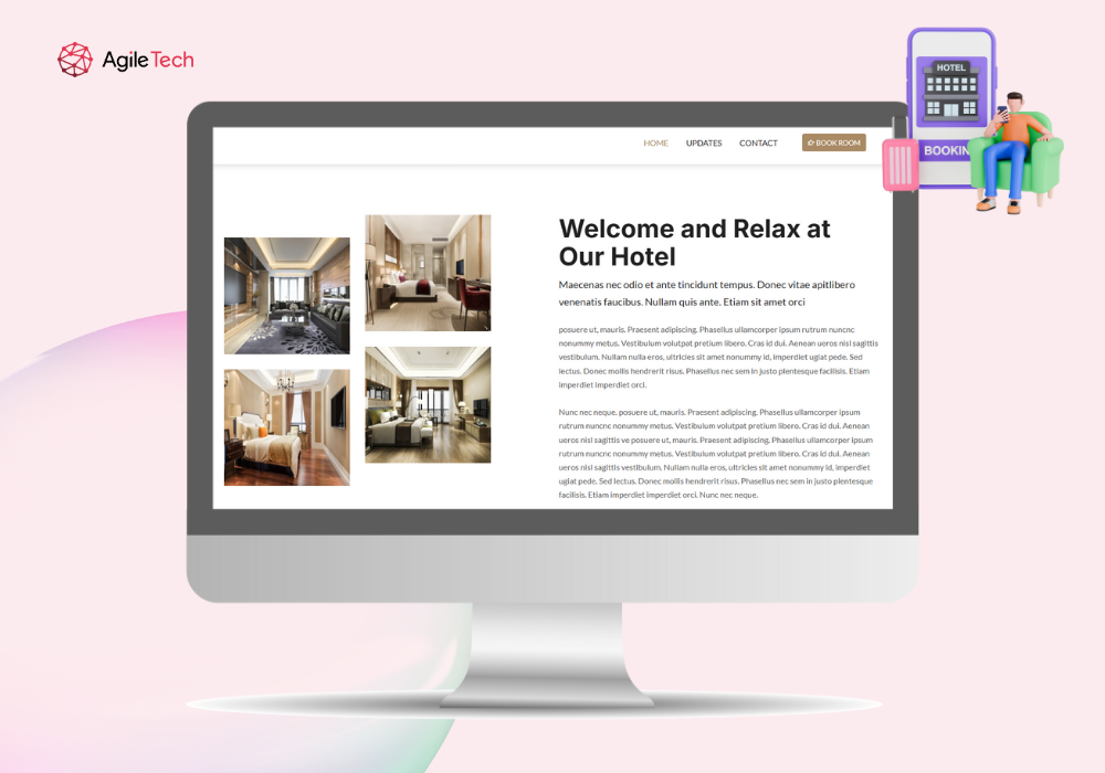 website for hotel booking