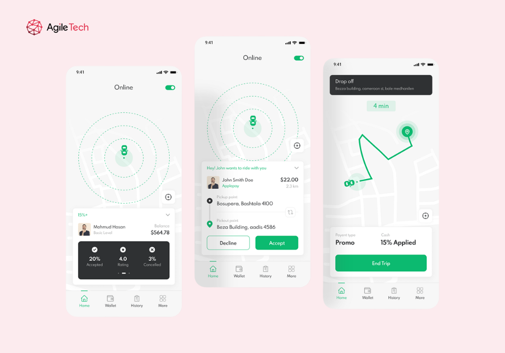 Ride-Hailing App 3