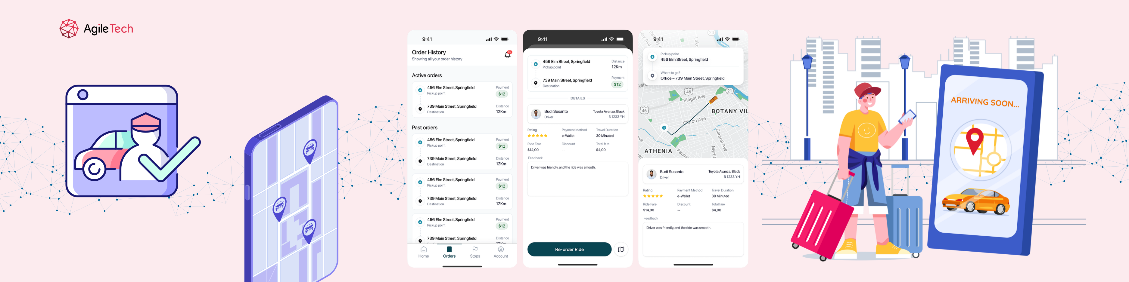 Ride-Hailing App by AgileTech