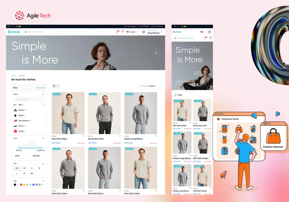 WooCommerce mobile app