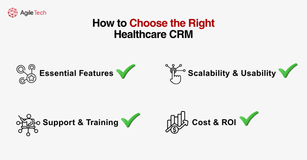 how to choose the right healthcare crm
