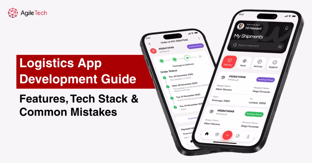 logistics app development AgileTech Vietnam